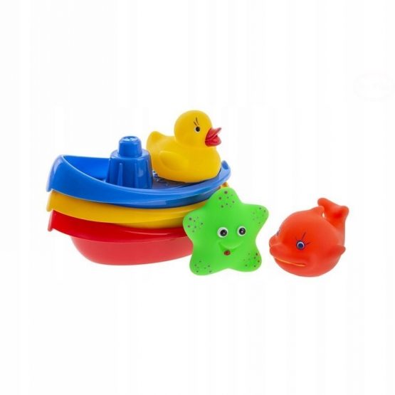 Łódeczki do kąpieli ze zwierzątkami (Tullo)