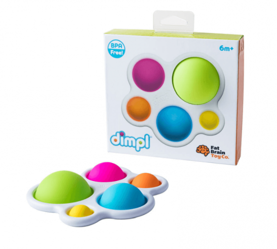 Bąbelki Dimpl – zabawka sensoryczna (Fat Brain Toys)