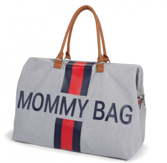 Torba podróżna Mommy Bag, Granatowo-Czerwona(Childhome)