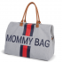 Torba podróżna Mommy Bag, Granatowo-Czerwona(Childhome)