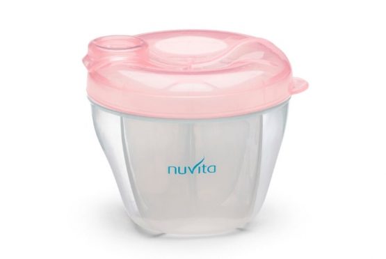 Pojemnik na mleko, Pastel Pink, jasnoróżowy (Nuvito)