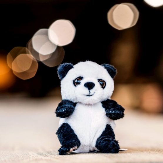 Panda w formie breloczku – Jie Jie (10cm) (Bukowski Design)