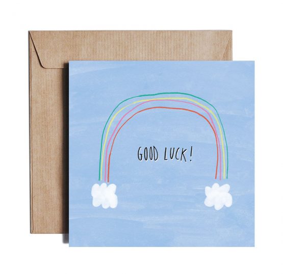 Kartka okolicznościowa – Good Luck Rainbow (Pieskot)