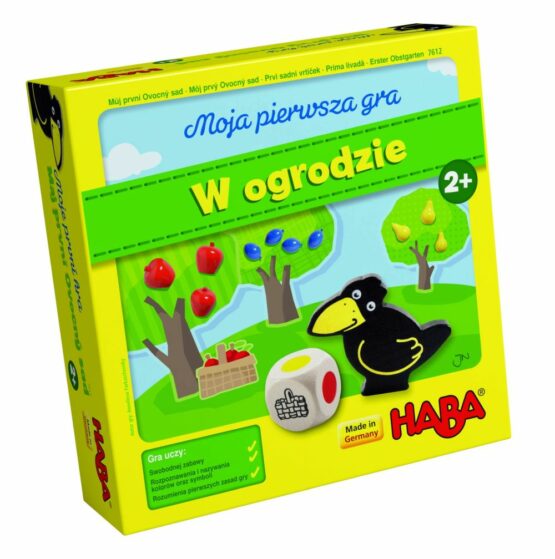 Gra planszowa dla dzieci – Moja pierwsza gra – W Ogrodzie, 2+ (HABA)