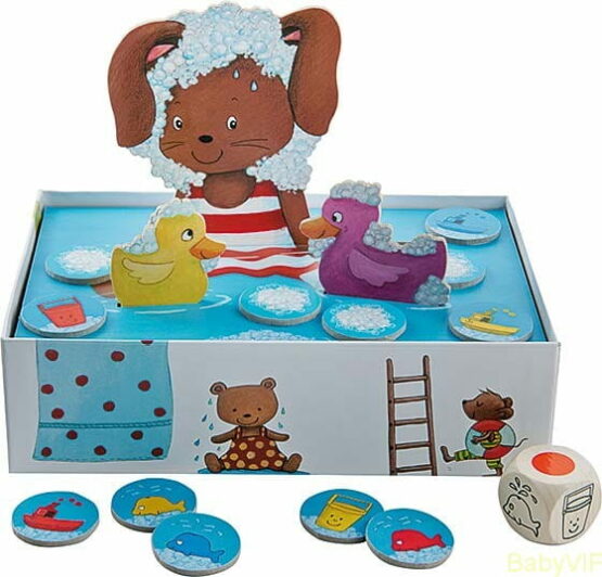 Gra planszowa dla dzieci - Królik w kąpieli, 2+ (HABA)