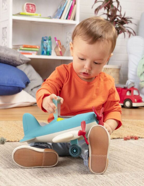 Zabawka Samolot dla dziecka (Wonder Wheels) z wysówanym podłożem i wirującymi śmigłami