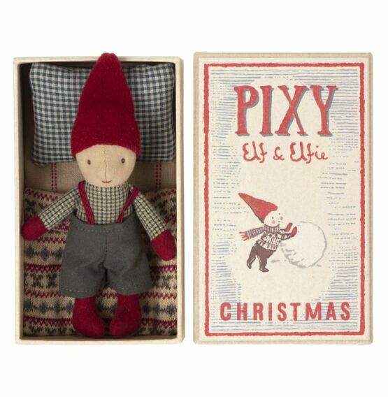 Pixy Elf chłopiec w pudełku (Maileg)