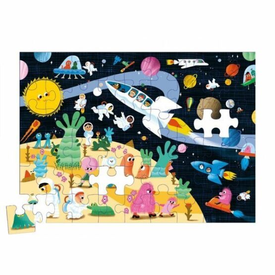 puzzle dla dzieci kosmos