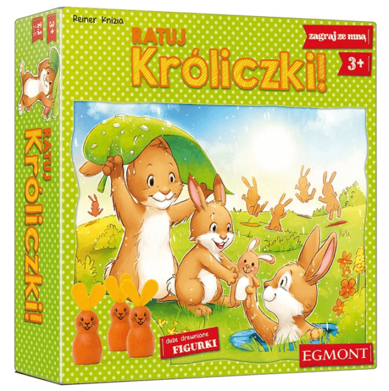 Gra dla dzieci – Ratuj króliczki (Egmont)