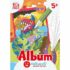 Album do kolorowania piaskiem Dinozaury 5l+ (Sabbiarelli)