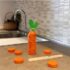 Drewniana gra zręcznościowa Posiekaj marchewkę 5+ (Milaniwood)