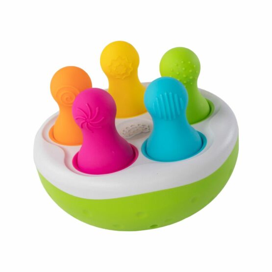 Sorter Kolorowy Wańki Wstańki - SpinnyPins (Fat Brain Toys)