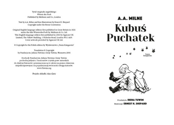 kubus-puchatek ksiązka dla dzieci