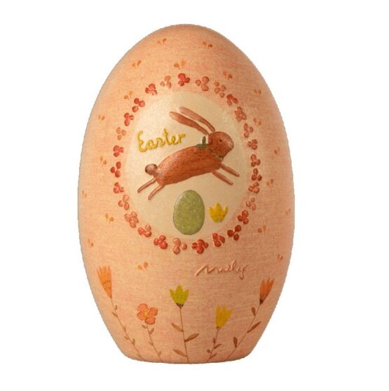 Jajko wielkanocne metalowe otwierane różowe, Easter egg (Maileg)