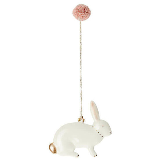 Dekoracja wielkanocna – Metal ornament, Bunny one (Maileg)