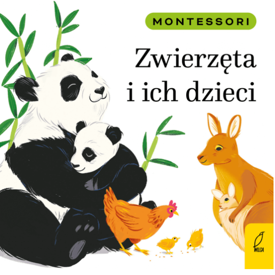 Montessori. Zwierzęta i ich dzieci (Wilga)