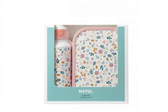 Zestaw dziecięcy bidon i lunchbox - Little Dutch Spring Flowers (Mepal)