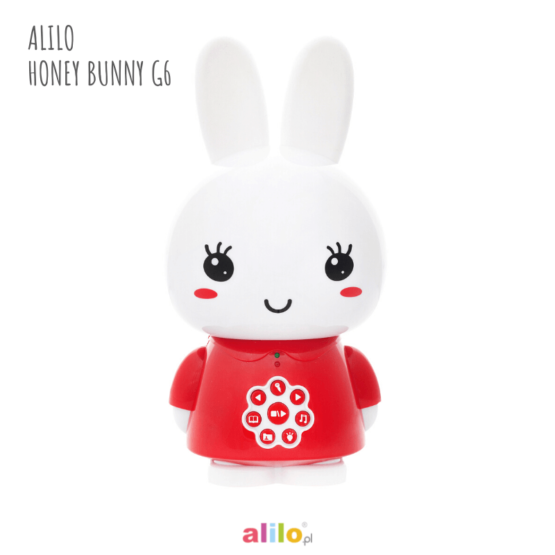 Alilo Honey Bunny G6 czerwony