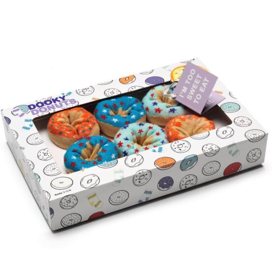 Gift Donut skarpetki Blueberry Orange 3 pary (Dooky)