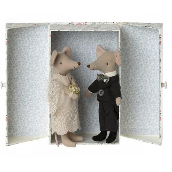Para młoda w pudełku – Wedding Mice Couple (Maileg)