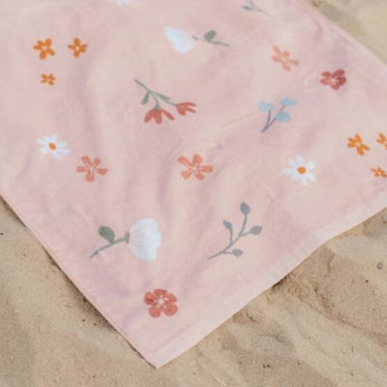 Ręcznik plażowy Little Pink Flowers (Little Dutch)