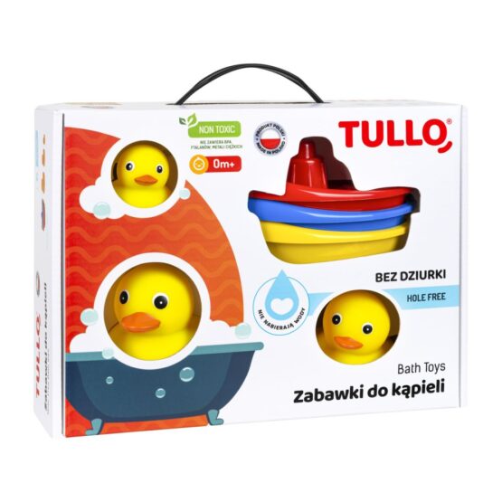 Zestaw zabawek do kąpieli (Tullo)