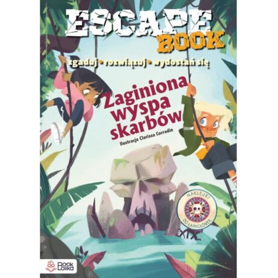 Escape Books – Zaginiona wyspa skarbów. Zgaduj, rozwiązuj, wydostań się (Bookolika)
