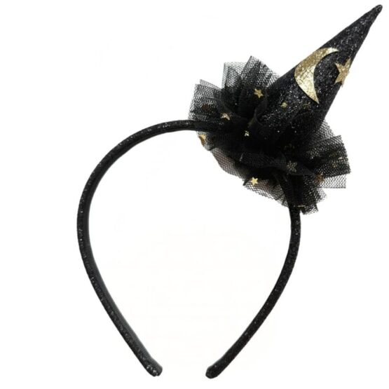 Opaska do włosów – Sparkle Witches Hat (Rockahula Kids)