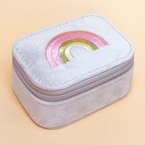 Pudełko na biżuterię Małej Damy – Disco Rainbow Mini (Rockahula Kids)