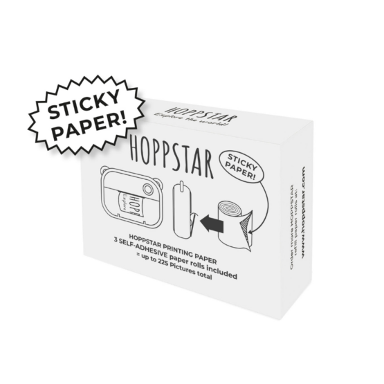 Rolki papieru samoprzylepnego do aparatu Artist – 3 szt (Hoppstar)
