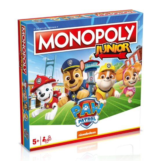 Gra Monopoly Junior – Psi Patrol (Winning Moves)