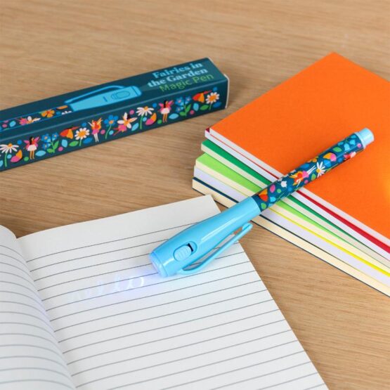 Magiczny długopis szpiegowski UV z latarką – niewidzialny długopis dla dzieci (Rex London)
