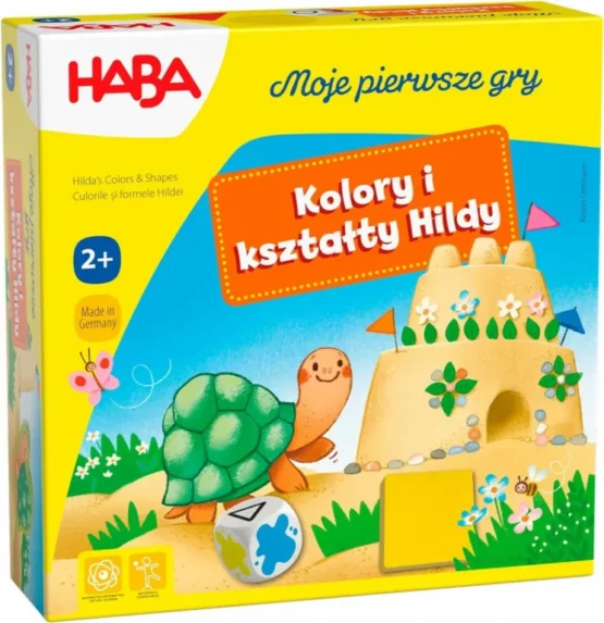 Moja pierwsza gra – Kolory i kształty Hildy 2+ (HABA)